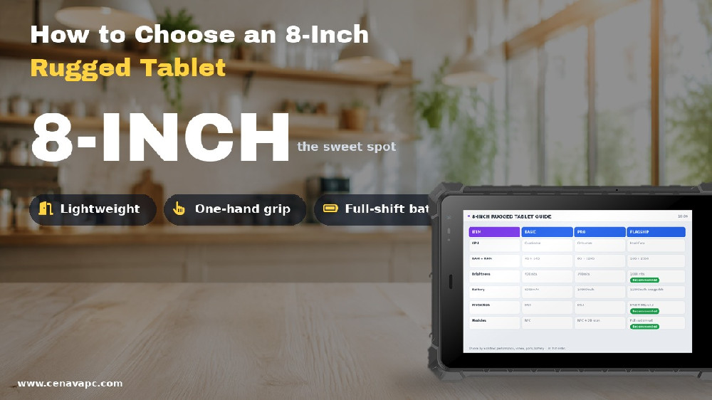 How to Choose an 8-Inch Rugged Tablet: Buying Guide