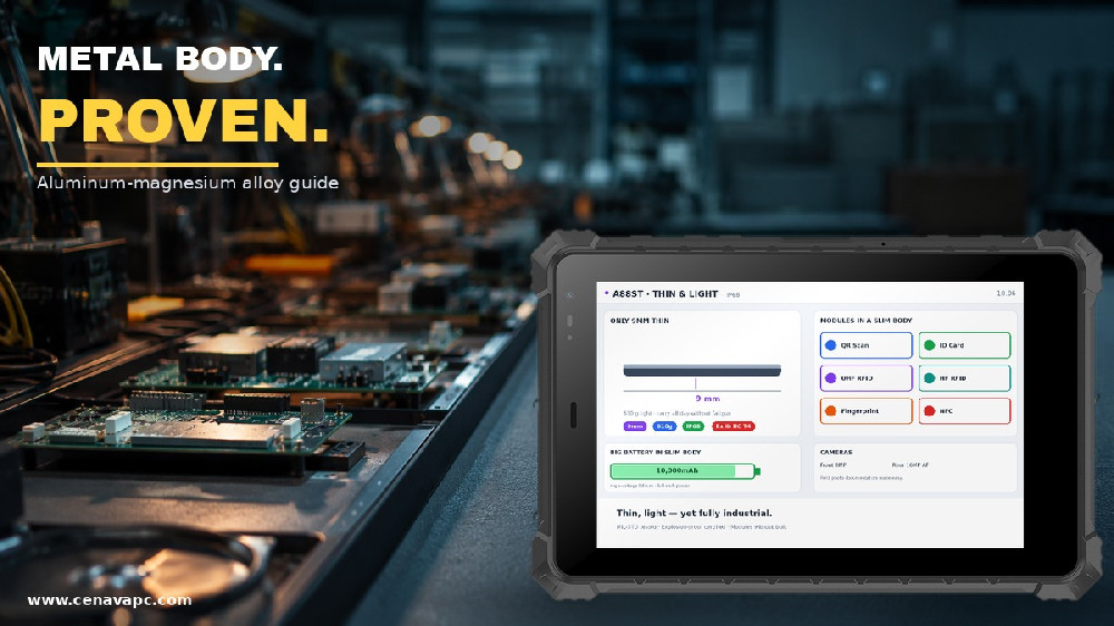 Why Choose a Metal-Casing Rugged Tablet? Aluminum-Magnesium Guide