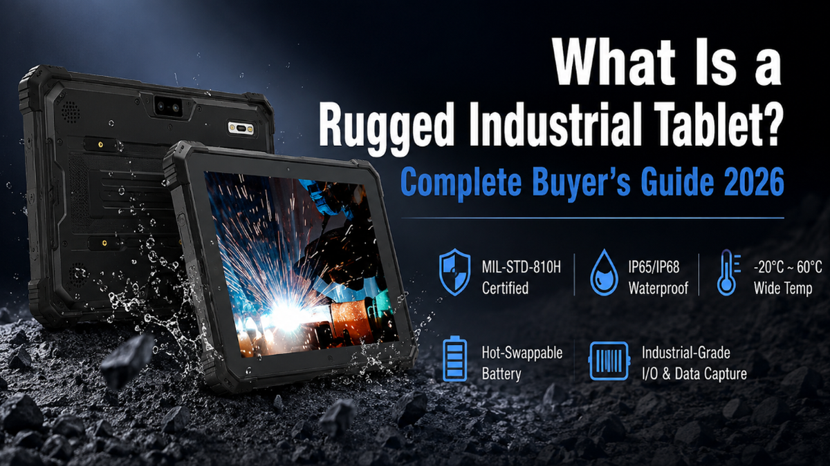 What Is a Rugged Industrial Tablet? Specs, Standards & How to Choose