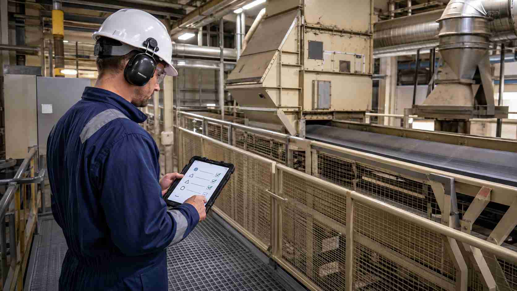 Grain elevator technician using a rugged tablet during an inspection.jpg