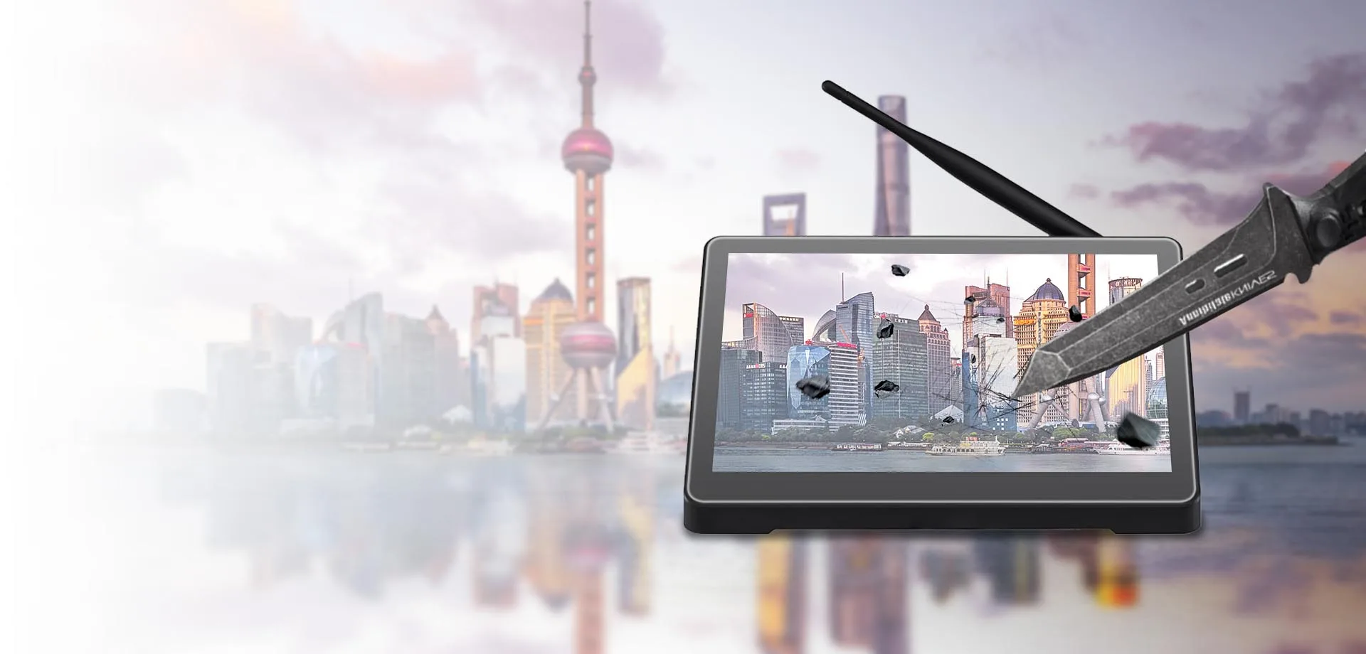 CENAVA H7 N4020 7" Win10 Compact Industrial PC | POE Fanless Touch Panel feature