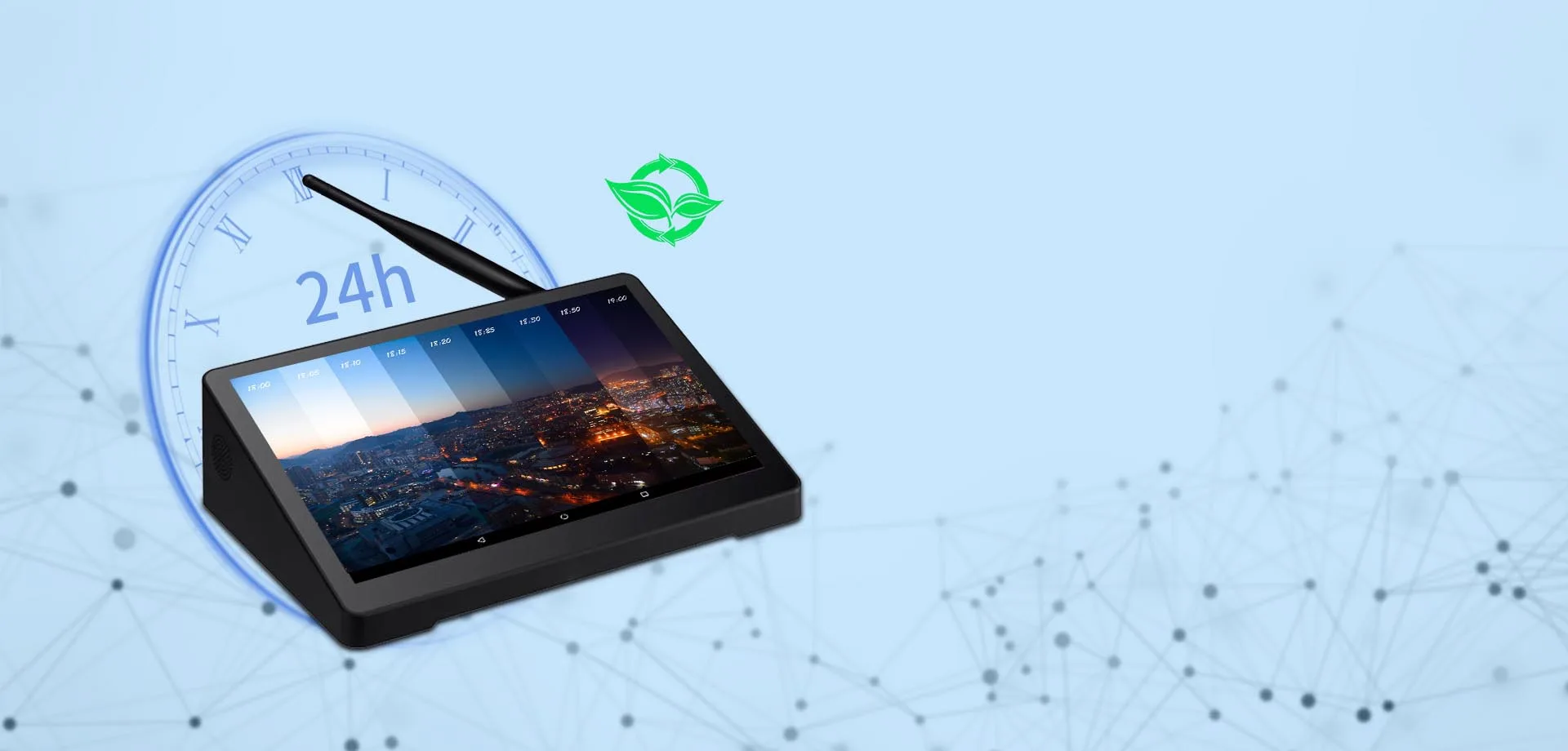 CENAVA H7 N4020 7" Win10 Compact Industrial PC | POE Fanless Touch Panel feature