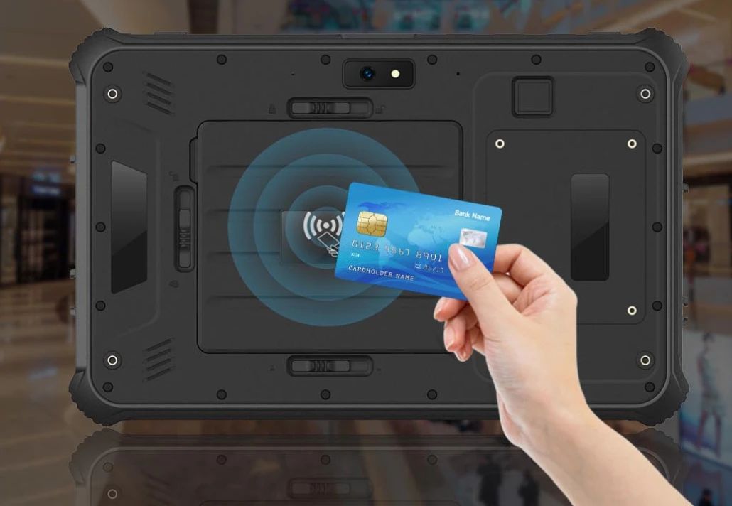 Rugged Tablet with RFID Reader