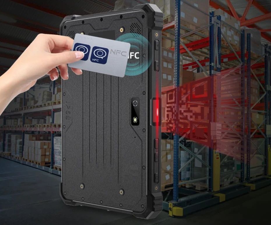Rugged Tablet with NFC Reader