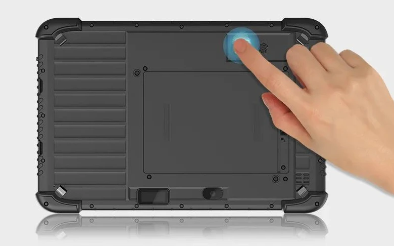Rugged Tablet with Fingerprint Reader
