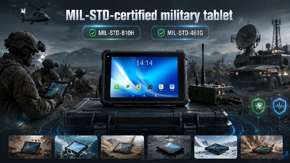 Why MIL-STD Certification Matters for Military Rugged Tablets?