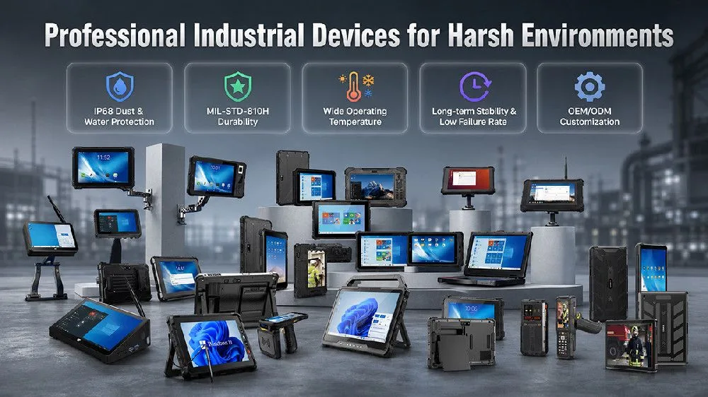 CENAVA Rugged Tablets: Professional Industrial Devices for Harsh Environments