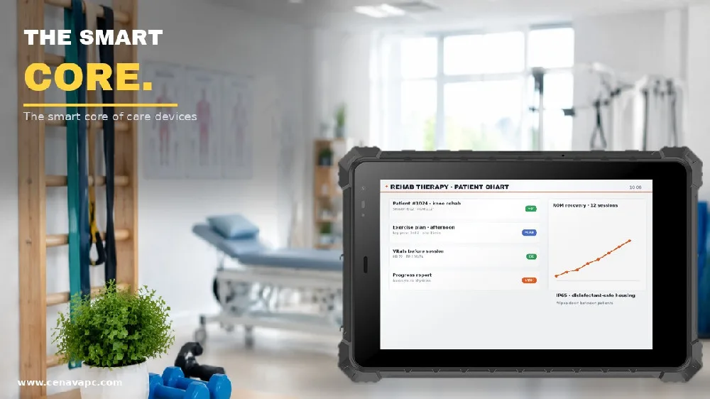 Rugged Tablets Inside Rehabilitation Equipment