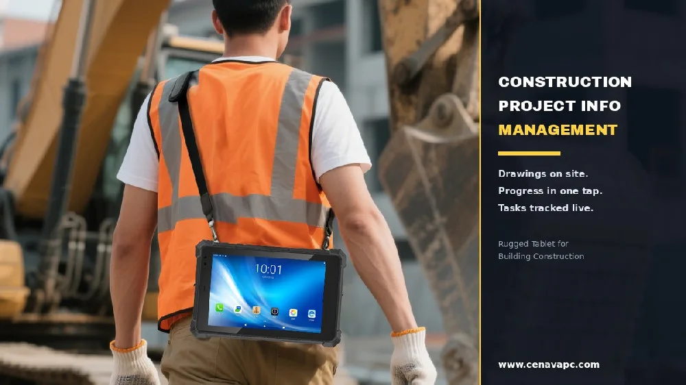 Rugged Tablets for Construction Project Information Management
