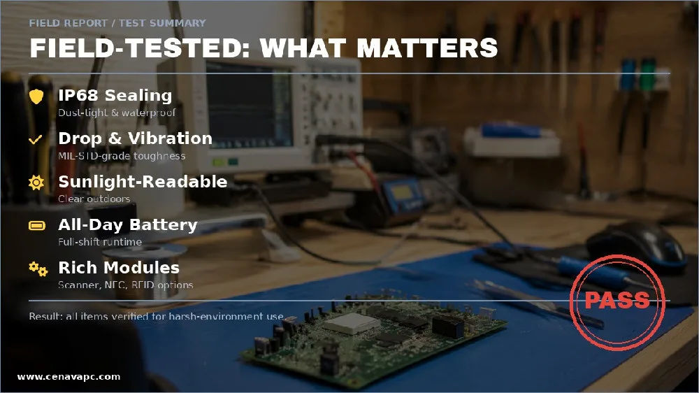 What Makes the Best Rugged Tablet for Industrial Use?