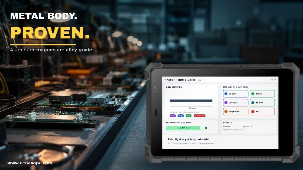 Why Choose a Metal-Casing Rugged Tablet? Aluminum-Magnesium Guide