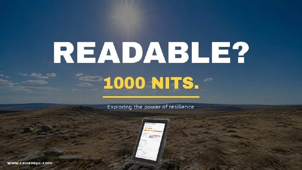 Exploring the Power of Resilience: Unveiling the 1000 Nit Rugged Tablet