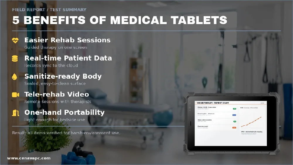 5 Benefits of Rugged Tablets in Rehabilitation Therapy