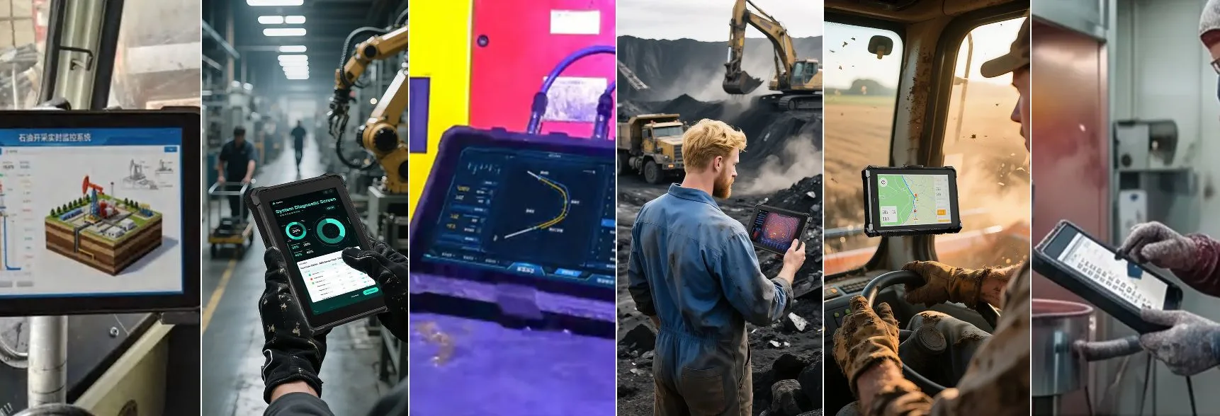 Multi-scenario Applications of Rugged Tablets