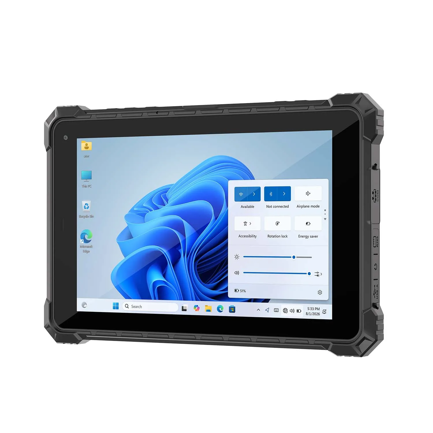 CENAVA W10N N5100 10.1 Inch Win11 IP68 Rugged Tablet Full I/O image 5