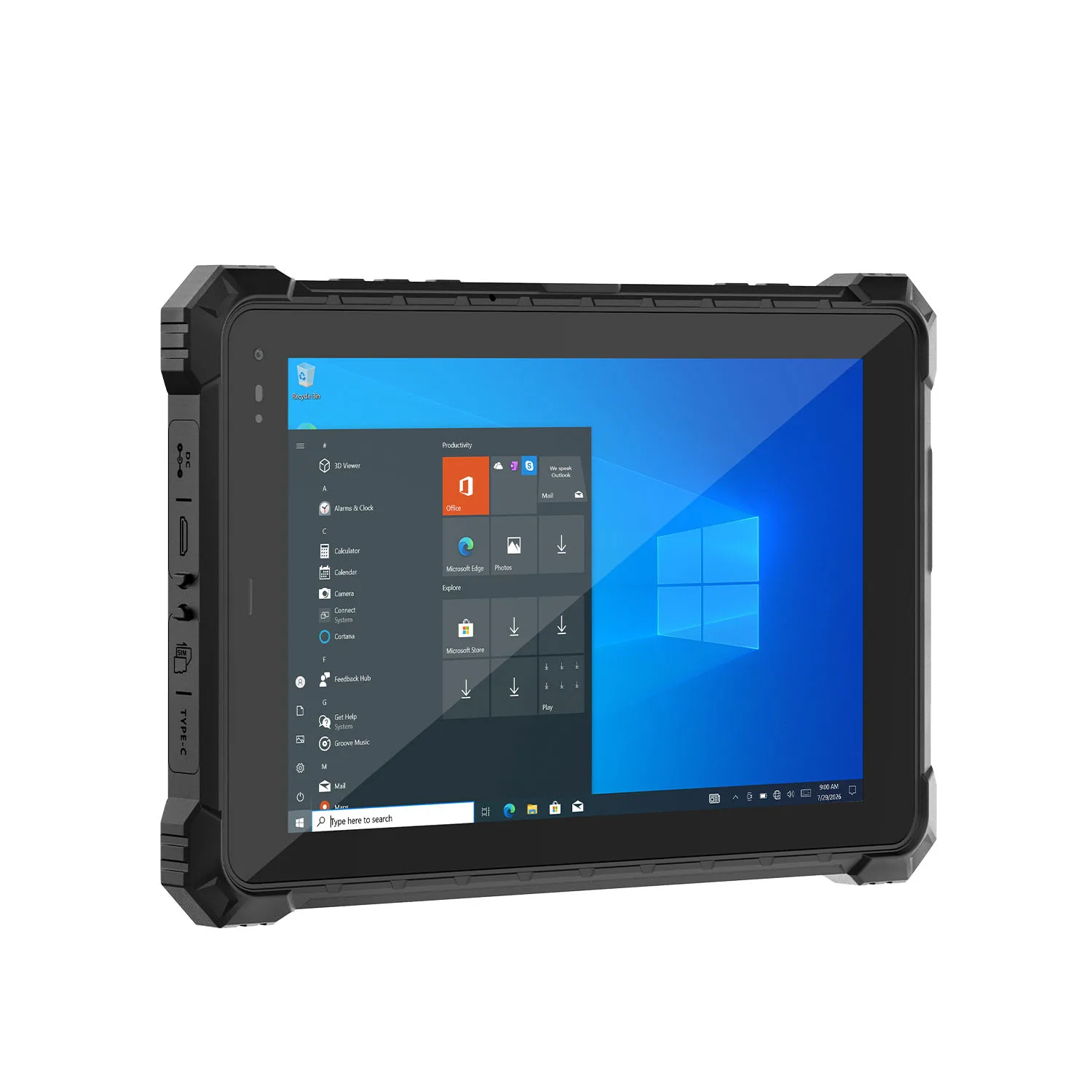 CENAVA W10NX N5100 10.1 Inch Windows IP67 Industrial Tablet image 7