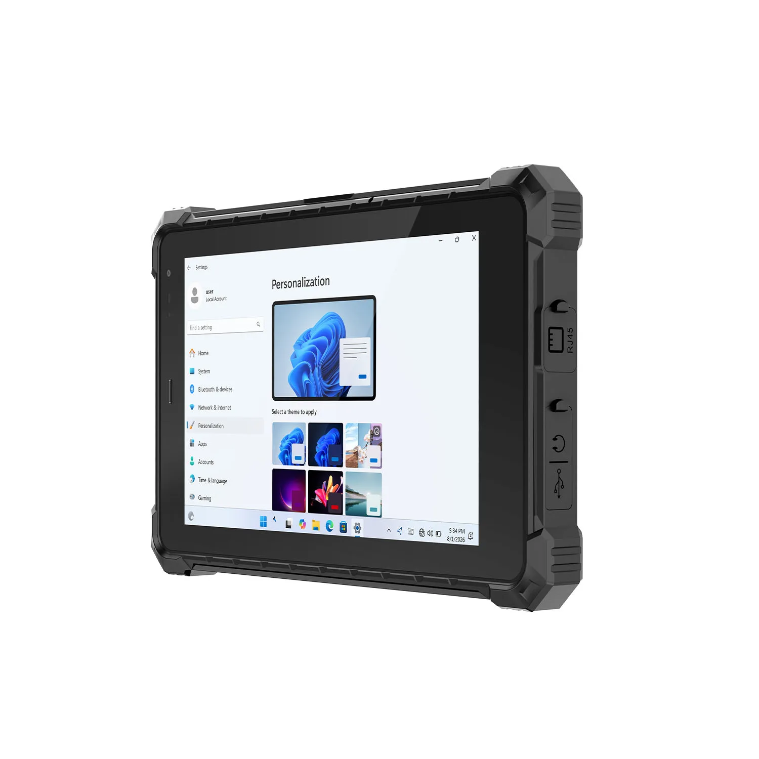 CENAVA W80Y i7-10510Y 8 Inch Win11 IP68 Rugged Gigabit image 9