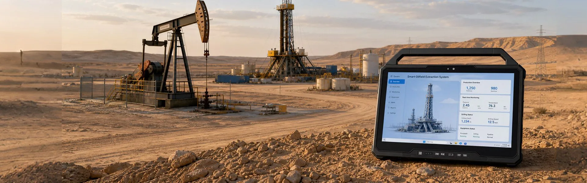 W30UPro-EX Ultra7-155U ATEX II 2GD Ex ib IIC T5 Gb Explosion-Proof Tablet