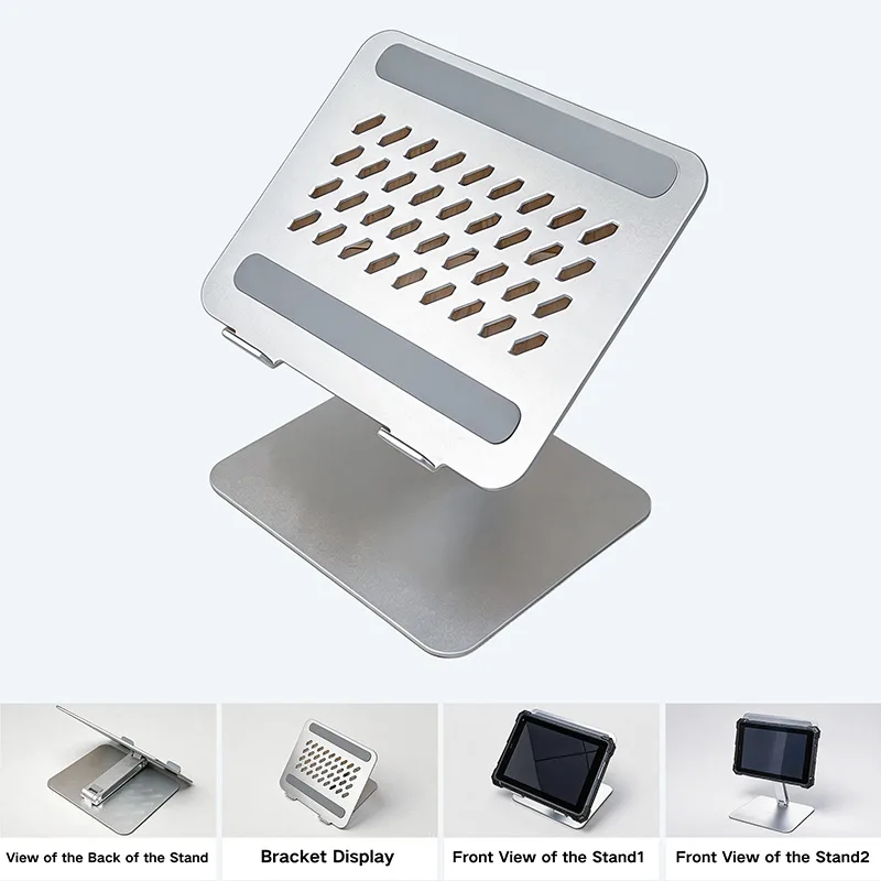 Aluminum Alloy Desktop Stand - CENAVA A10ST-5G MT6877 10.1 Inch Android 12 IP68 Rugged Tablet