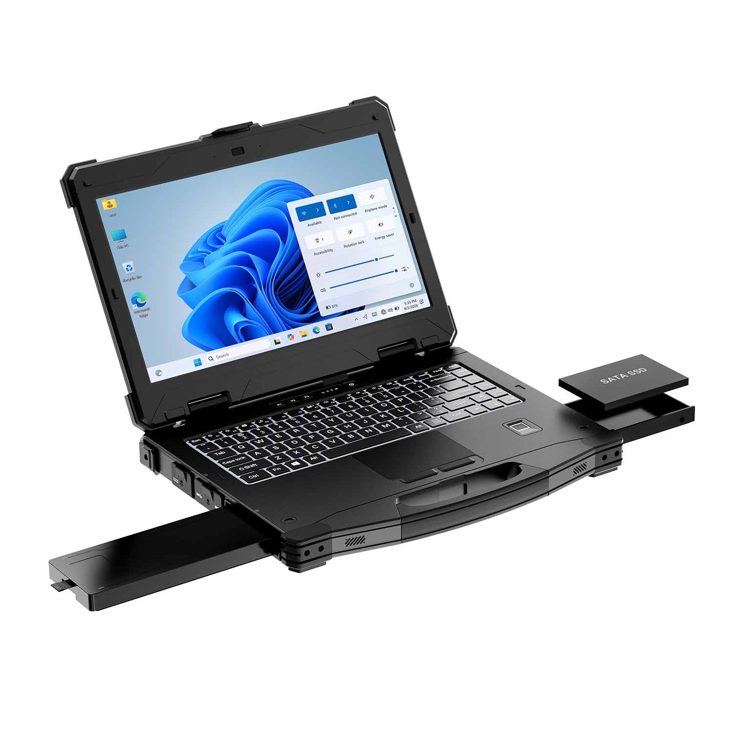 CENAVA W14UPRO Ultra5-125U 14" Win11 IP65 Rugged Laptop image 2