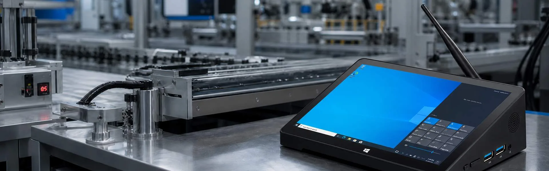 CENAVA H7S N3350 7 Inch Win10 Entry Industrial PC | POE Fanless Touch Panel