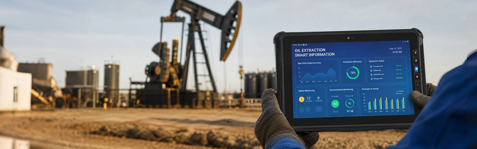 A109ST-EX MT8781 20000mAh Explosion-Proof ATEX II 2GD Android Tablet