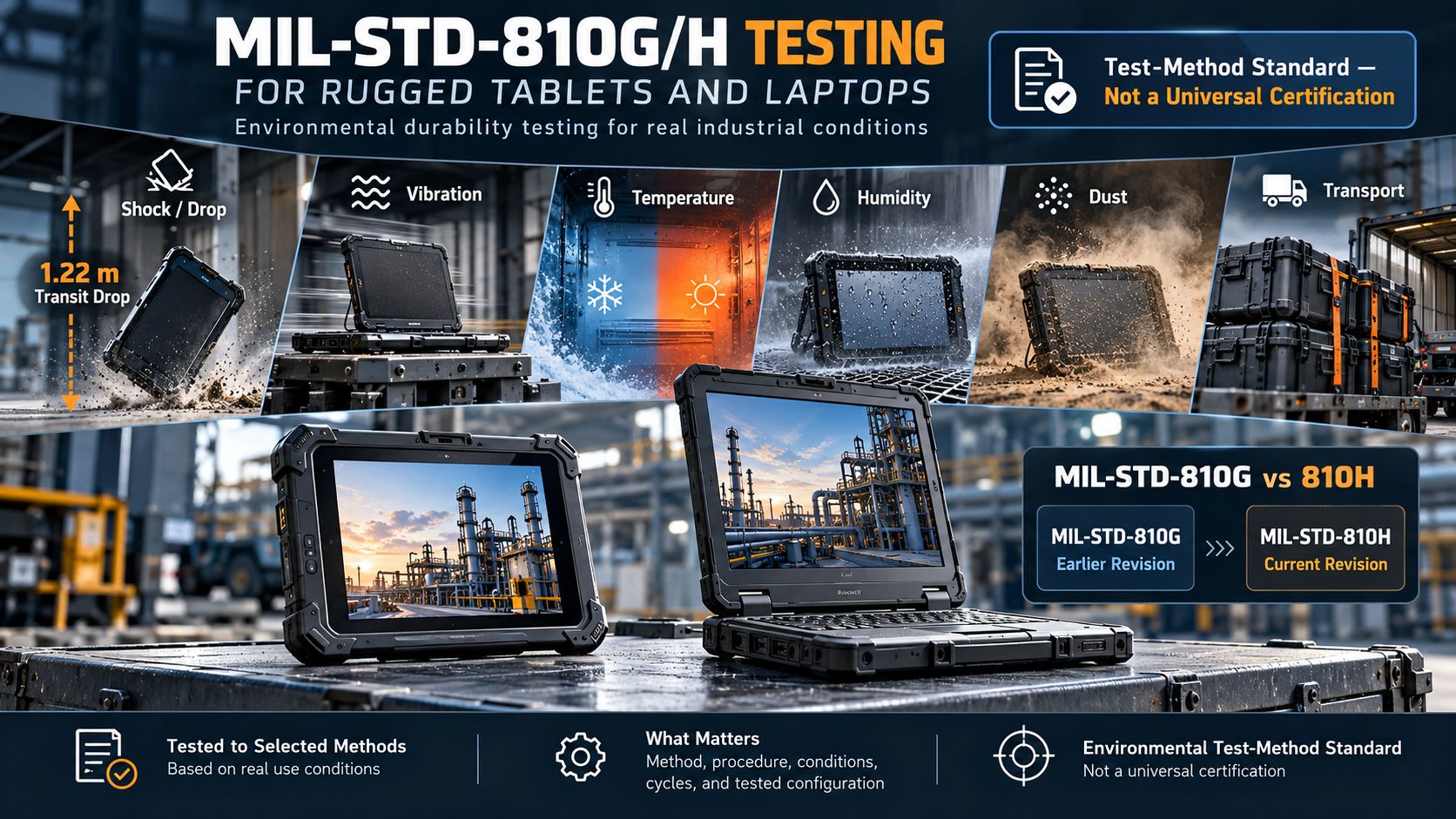 MIL-STD-810G/H Certification