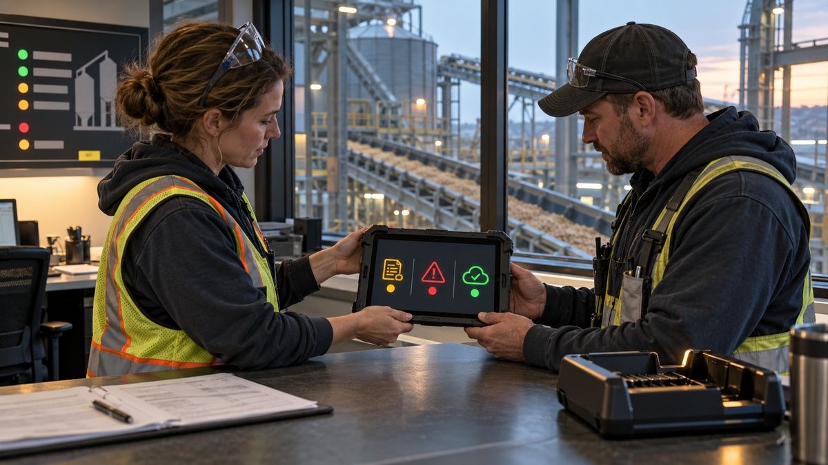 Feed Mill Inspections Go Digital: 10 Rugged Tablets Compared