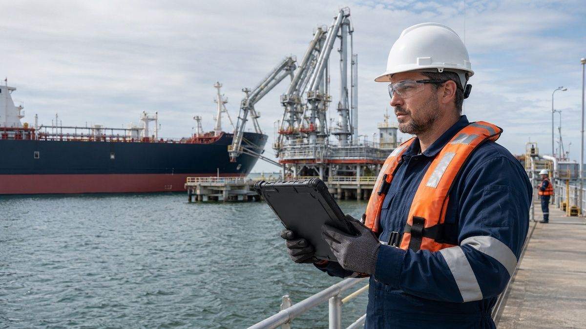 What Tablet Is Safe on an Oil Loading Jetty? 