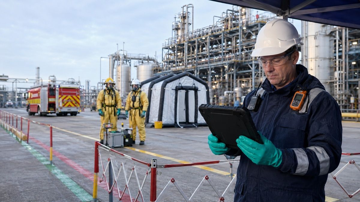 Hot, Warm, Cold: 10 Tablets Checked for Hazardous Materials Zones